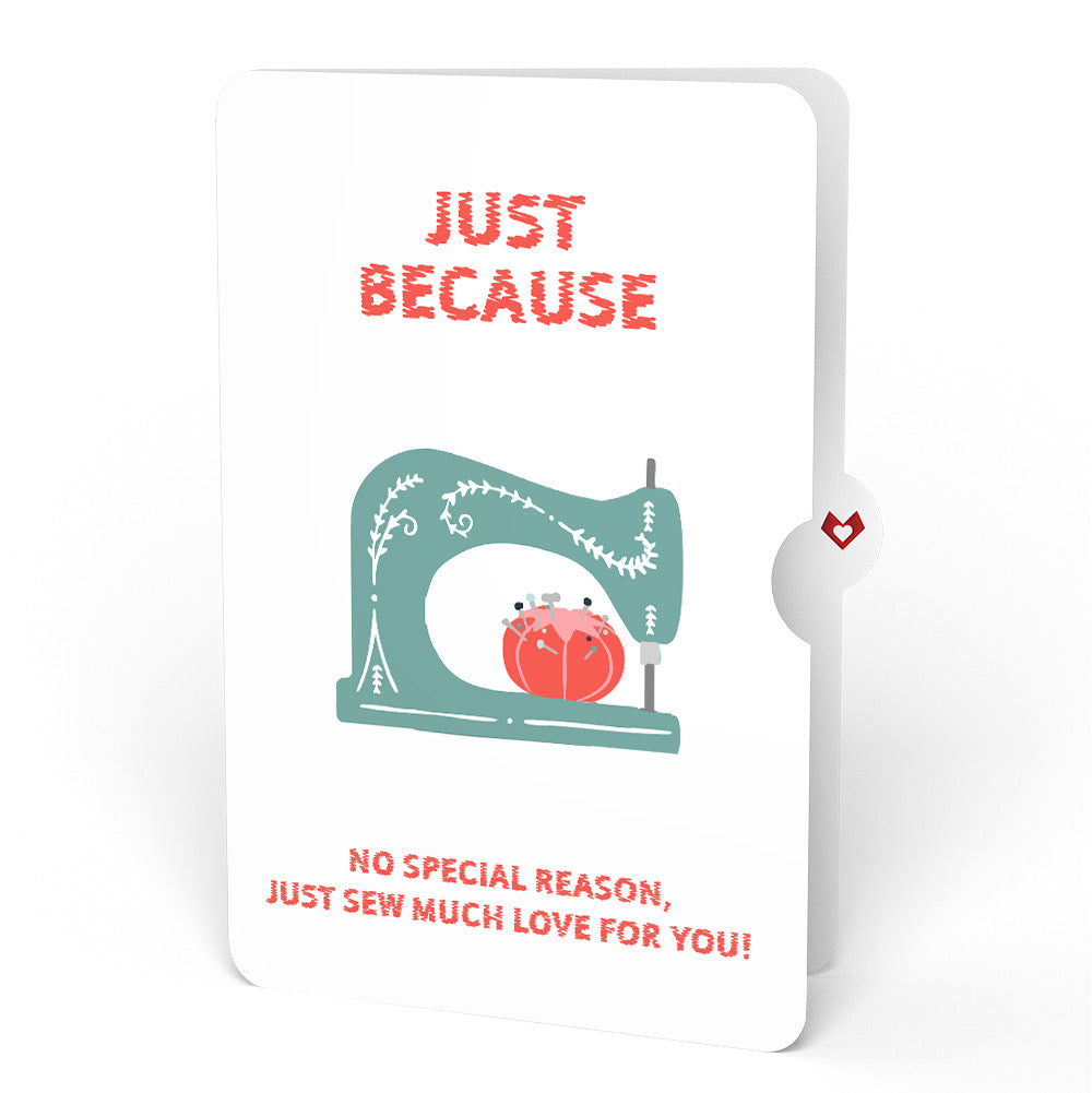 Love You Sew Much Pop-Up Card and Sentiment Set