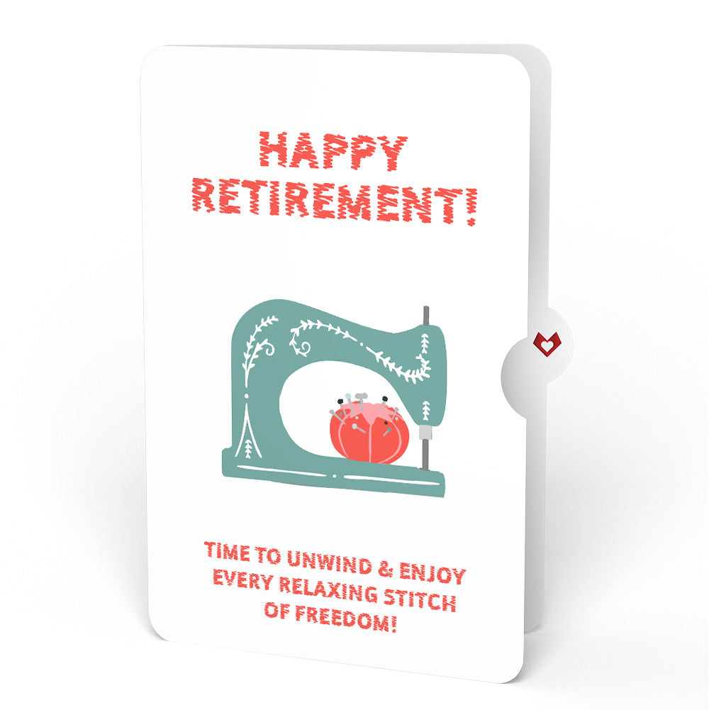 Love You Sew Much Retirement Pop-Up Card and Sentiment Set