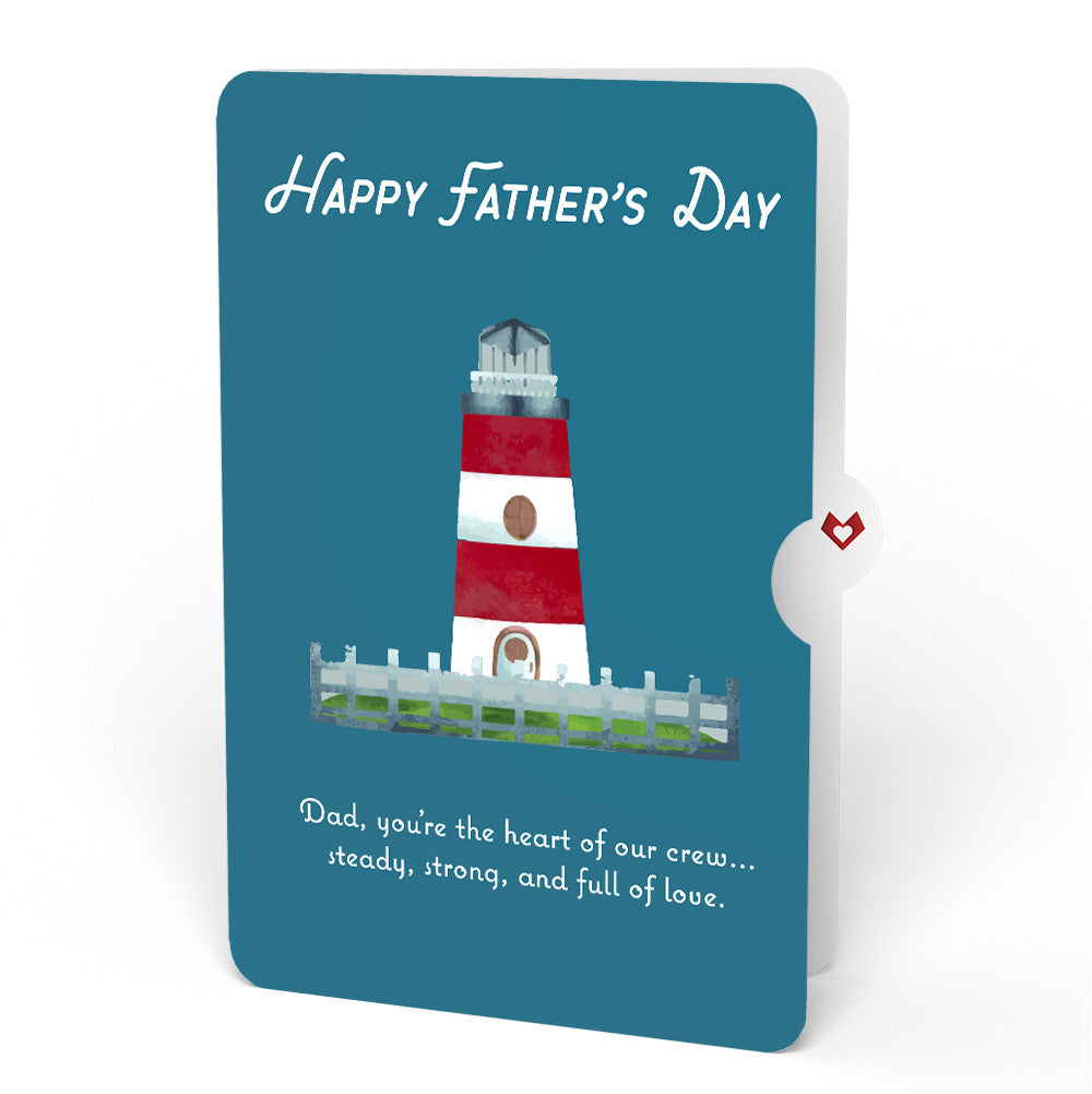 Coastal Lighthouse Father's Day Pop-Up Card and Sentiment Set