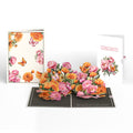 Born to Bloom: November Birth Month Flowers Congratulations Pop-Up Card and Sentiment Set