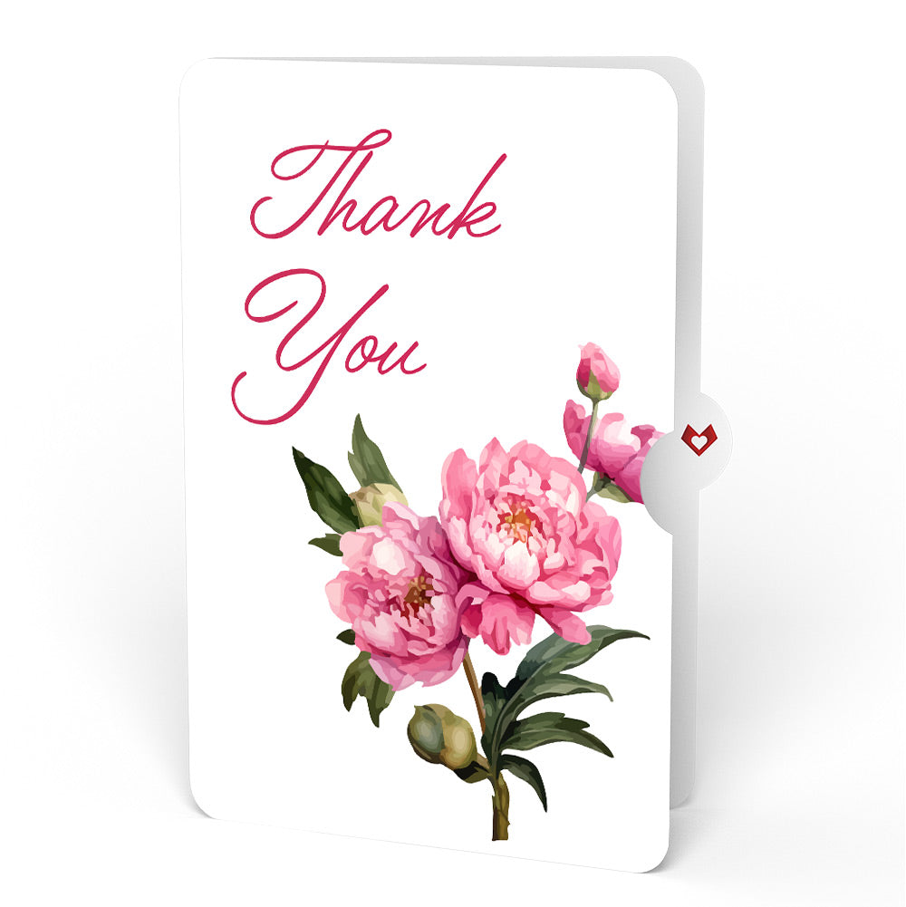Born to Bloom: November Birth Month Flowers Thank You Pop-Up Card and Sentiment Set