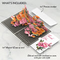Born to Bloom: November Birth Month Flowers Thank You Pop-Up Card and Sentiment Set