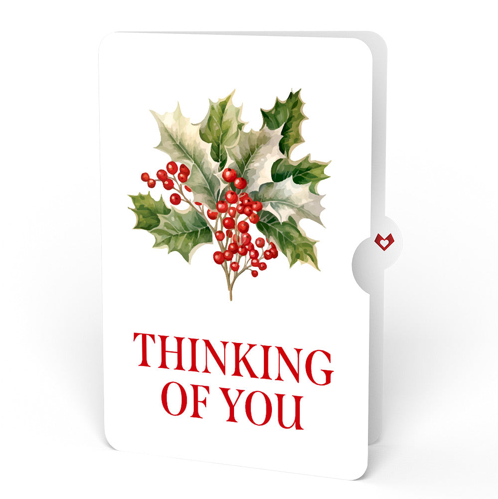 Born to Bloom: December Birth Month Flowers Thinking of You Pop-Up Card and Sentiment Set