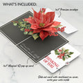 Born to Bloom: December Birth Month Flowers Thinking of You Pop-Up Card and Sentiment Set