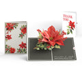 Born to Bloom: December Birth Month Flowers Thank You Pop-Up Card and Sentiment Set