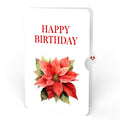 Born to Bloom: December Birth Month Flowers Pop-Up Card and Sentiment Set