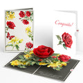 Born to Bloom: June Birth Month Flowers Congratulations Pop-Up Card and Sentiment Set