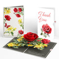 Born to Bloom: June Birth Month Flowers Thank You Pop-Up Card and Sentiment Set