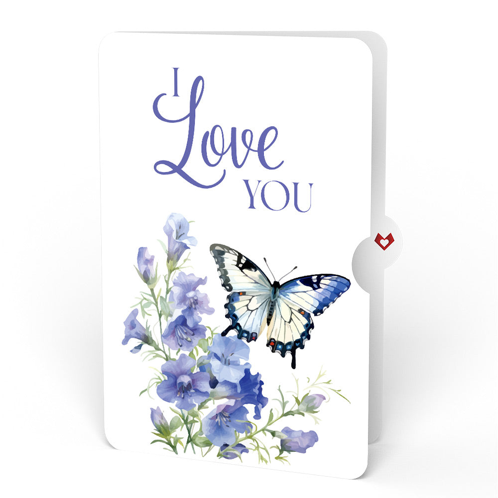 Born to Bloom: July Birth Month Flowers Love Pop-Up Card and Sentiment Set