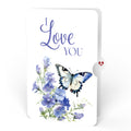 Born to Bloom: July Birth Month Flowers Love Pop-Up Card and Sentiment Set