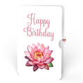 Born to Bloom: July Birth Month Flowers Pop-Up Card and Sentiment Set