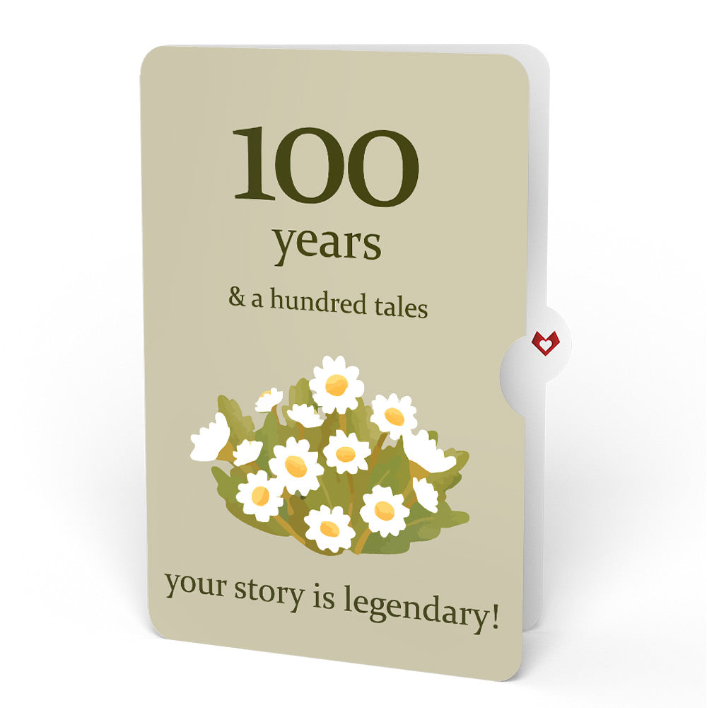 Cheers to a New Chapter 100th Birthday Pop-Up Card and Sentiment Set