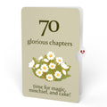 Cheers to a New Chapter 70th Birthday Pop-Up Card and Sentiment Set
