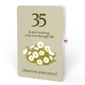 Cheers to a New Chapter 35th Birthday Pop-Up Card and Sentiment Set