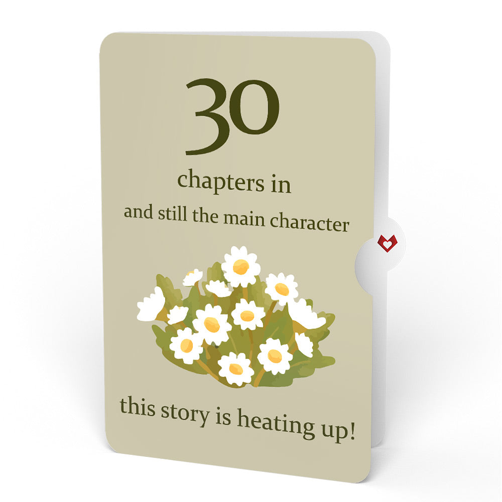 Cheers to a New Chapter 30thBirthday Pop-Up Card and Sentiment Set
