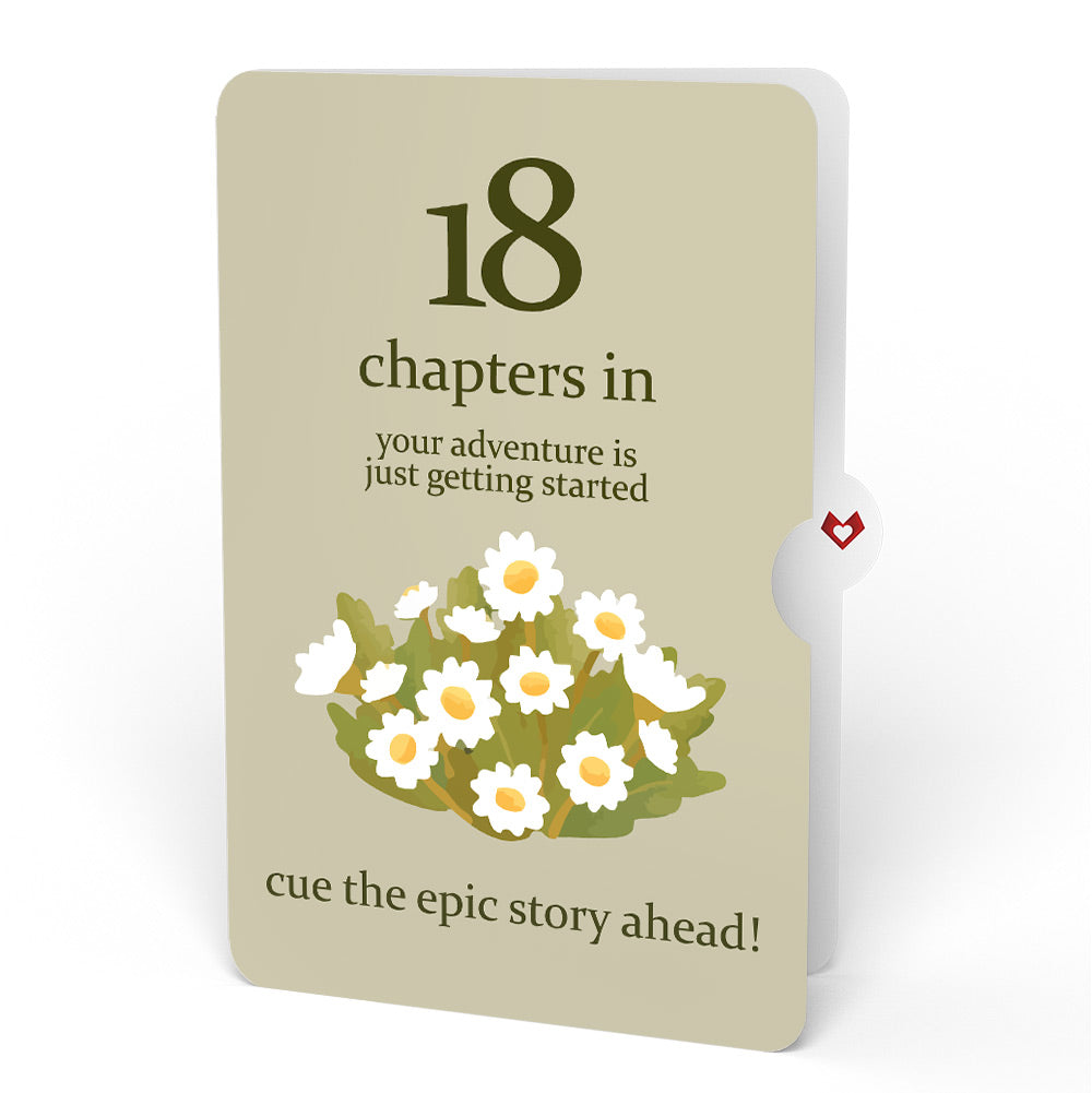 Cheers to a New Chapter 18th Birthday Pop-Up Card and Sentiment Set