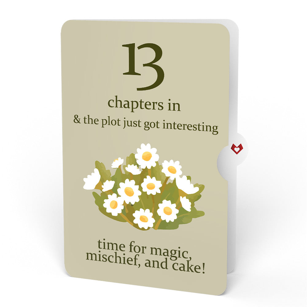 Cheers to a New Chapter 13th Birthday Pop-Up Card and Sentiment Set