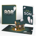 Happy Haunting Halloween Music and Lights Pop-Up Card and Sentiment Set for Son