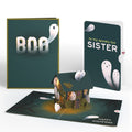 Happy Haunting Halloween Music and Lights Pop-Up Card and Sentiment Set for Sister
