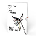 Moonlit Amethyst Halloween Suncatcher Bouquet and Sentiment Set for Best Friend