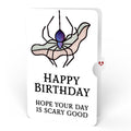 Moonlit Amethyst Birthday Suncatcher Bouquet and Sentiment Set