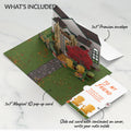 Fall Welcome Thank You Pop-Up Card and Sentiment Set for Friend