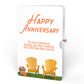 Fall Welcome Anniversary Pop-Up Card and Sentiment Set for Husband
