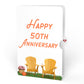 Fall Welcome 50th Anniversary Pop-Up Card and Sentiment Set