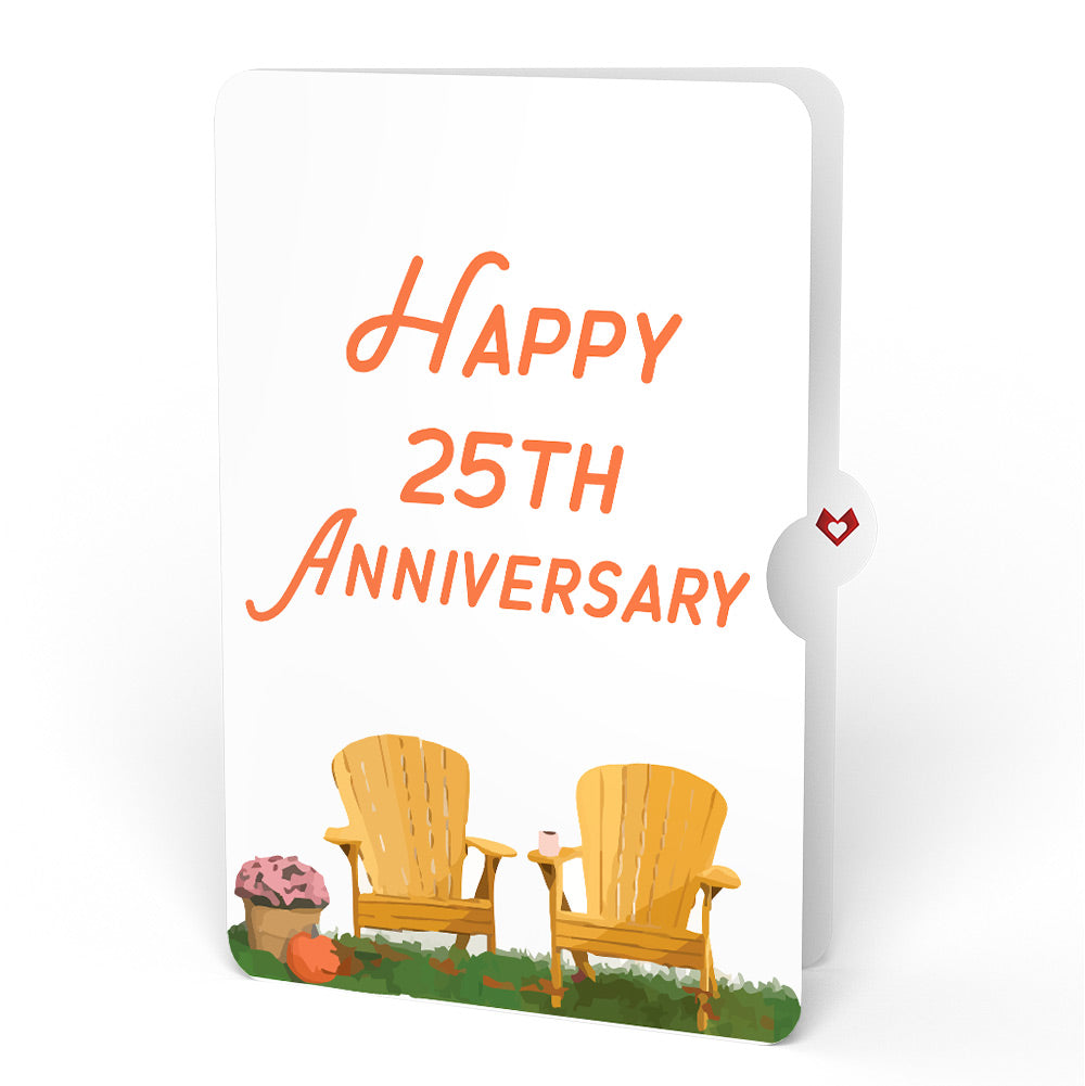 Fall Welcome 25th Anniversary Pop-Up Card and Sentiment Set