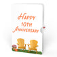 Fall Welcome 10th Anniversary Pop-Up Card and Sentiment Set