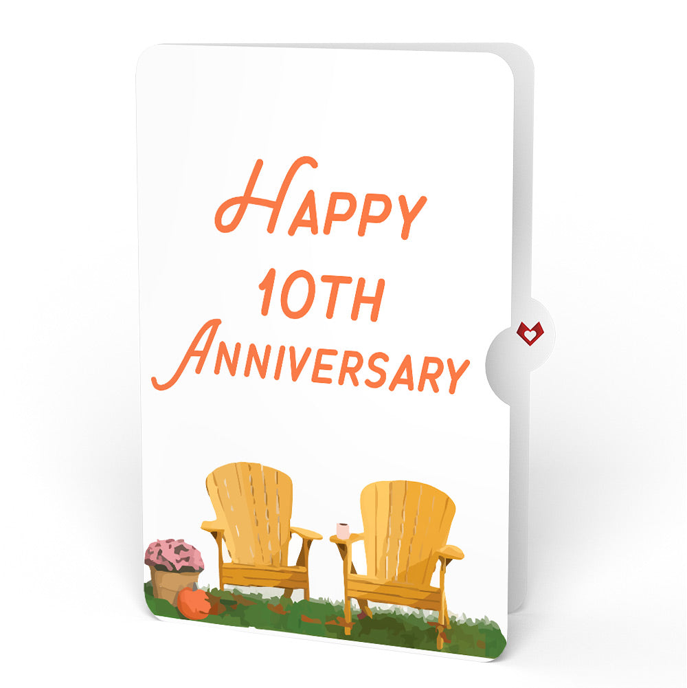 Fall Welcome 10th Anniversary Pop-Up Card and Sentiment Set