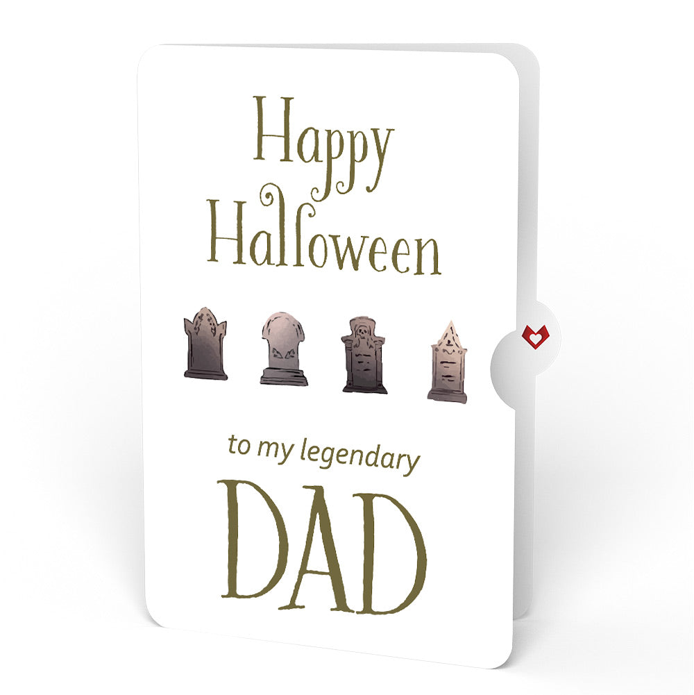 Headless Horseman Halloween Pop-Up Card and Sentiment Set for Dad