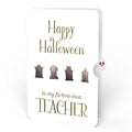 Headless Horseman Halloween Pop-Up Card and Sentiment Set for Teacher