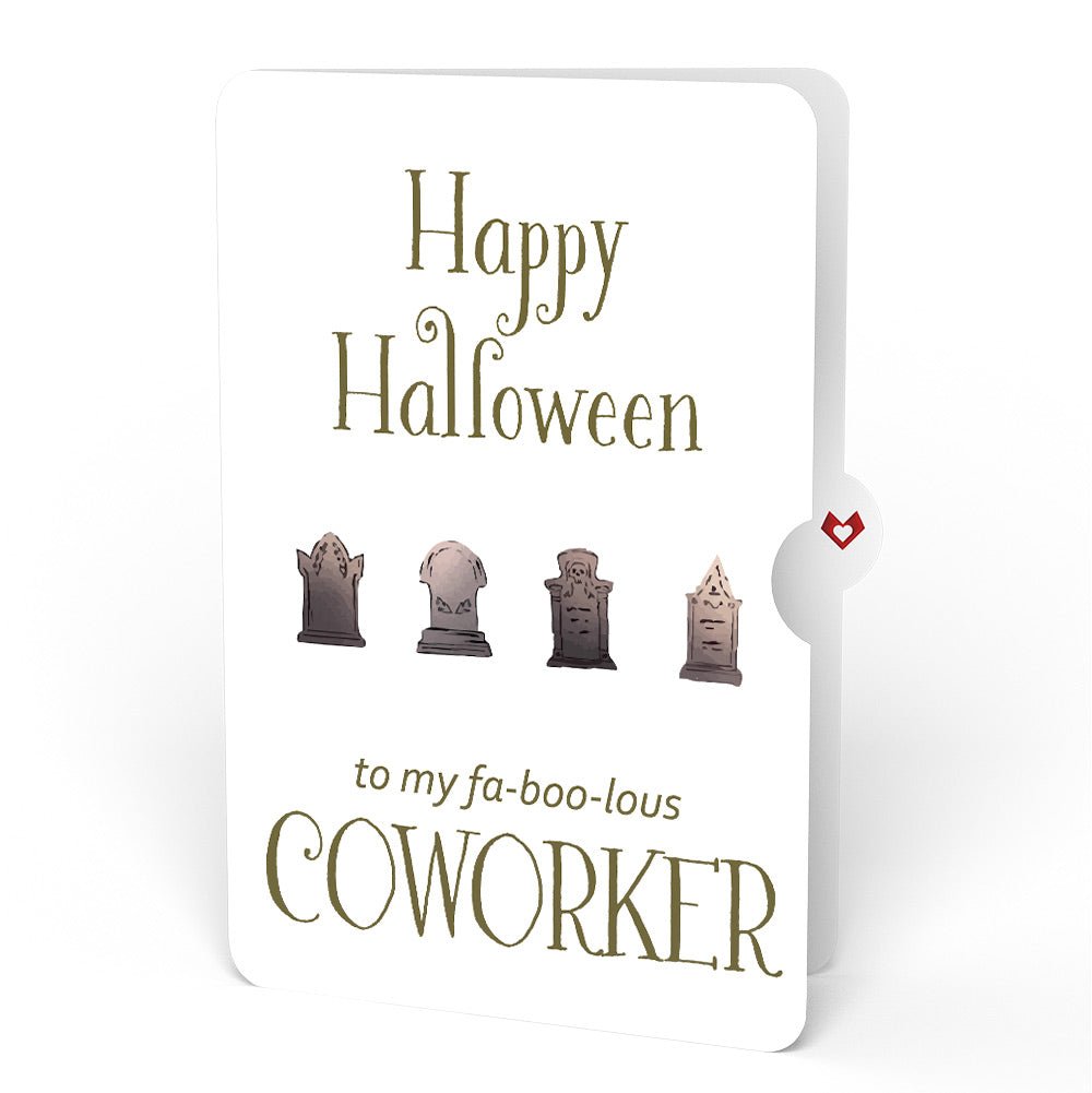 Headless Horseman Halloween Pop-Up Card and Sentiment Set for Coworker