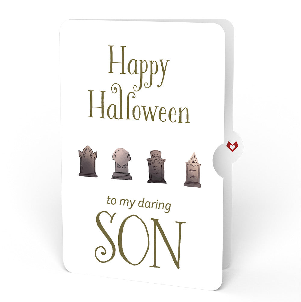 Headless Horseman Halloween Pop-Up Card and Sentiment Set for Son