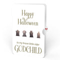 Headless Horseman Halloween Pop-Up Card and Sentiment Set for Godchild