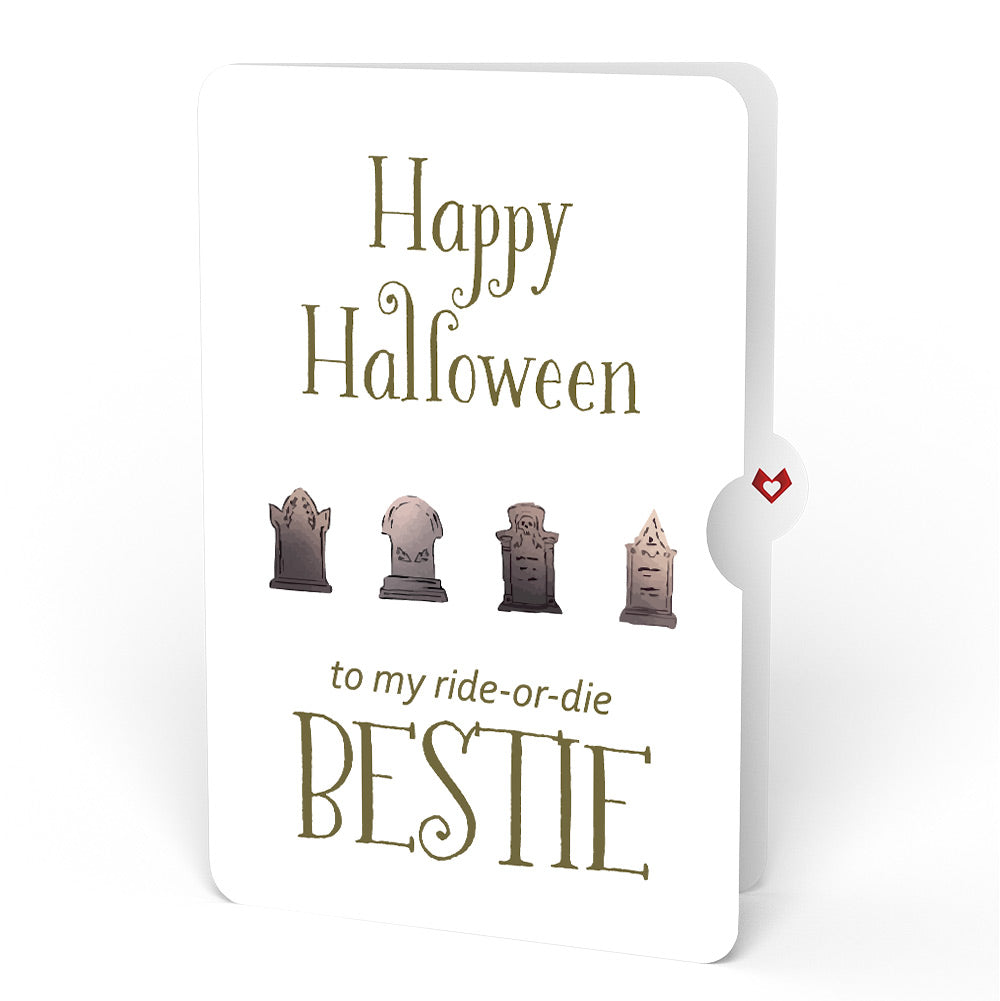 Headless Horseman Halloween Pop-Up Card and Sentiment Set for Bestie