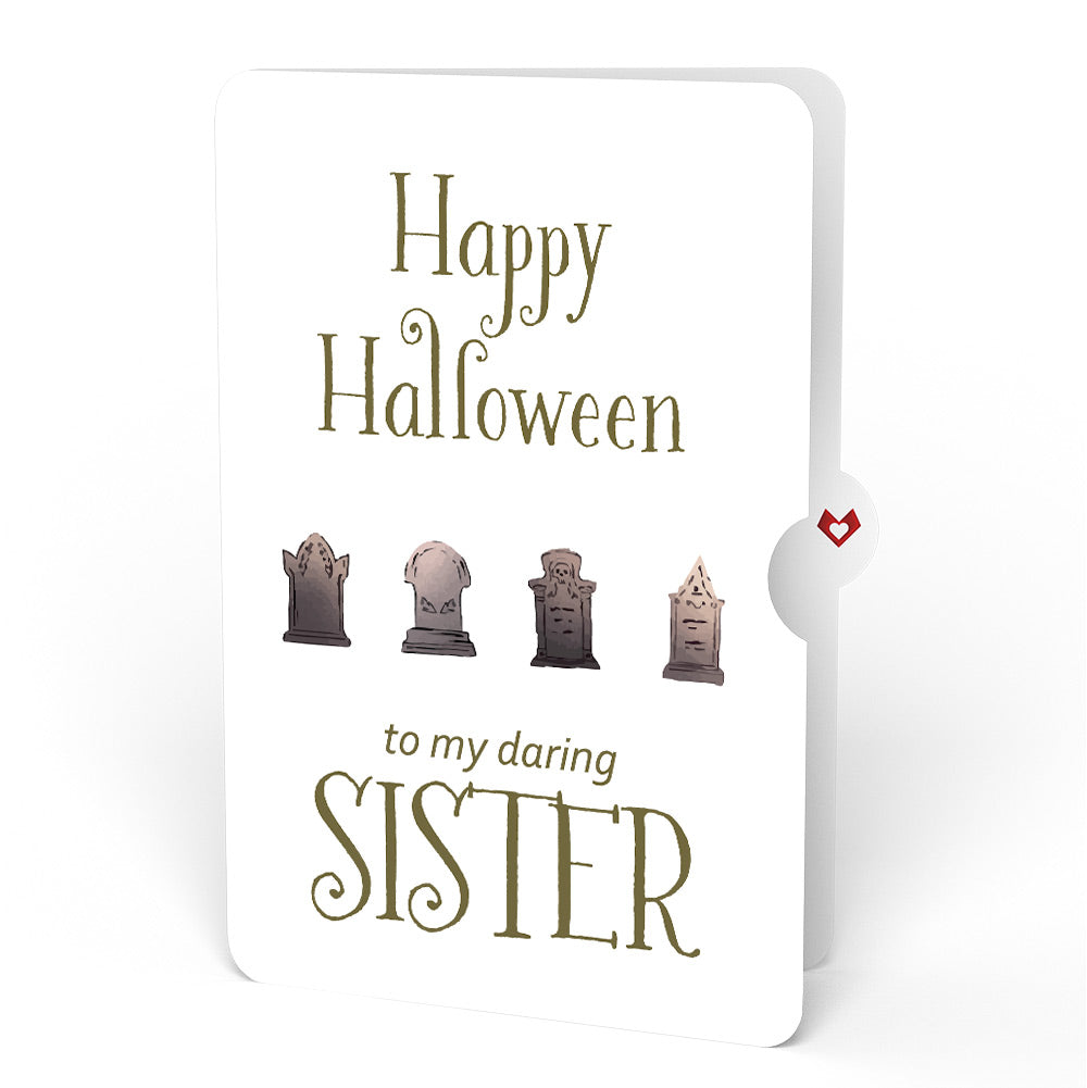 Headless Horseman Halloween Pop-Up Card and Sentiment Set for Sister