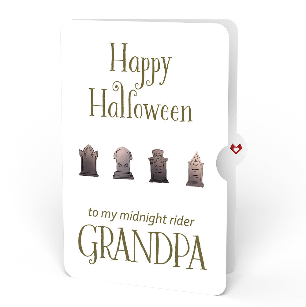 Headless Horseman Halloween Pop-Up Card and Sentiment Set for Grandpa