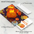 Happy Halloween Pumpkin Light-Up Pop-Up Card and Sentiment Set for Niece