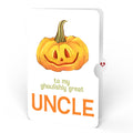 Happy Halloween Pumpkin Light-Up Pop-Up Card and Sentiment Set for Uncle