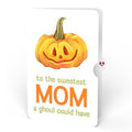 Happy Halloween Pumpkin Light-Up Pop-Up Card and Sentiment Set for Mom