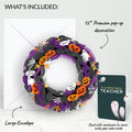 Halloween Wreath and Sentiment Set for Teacher