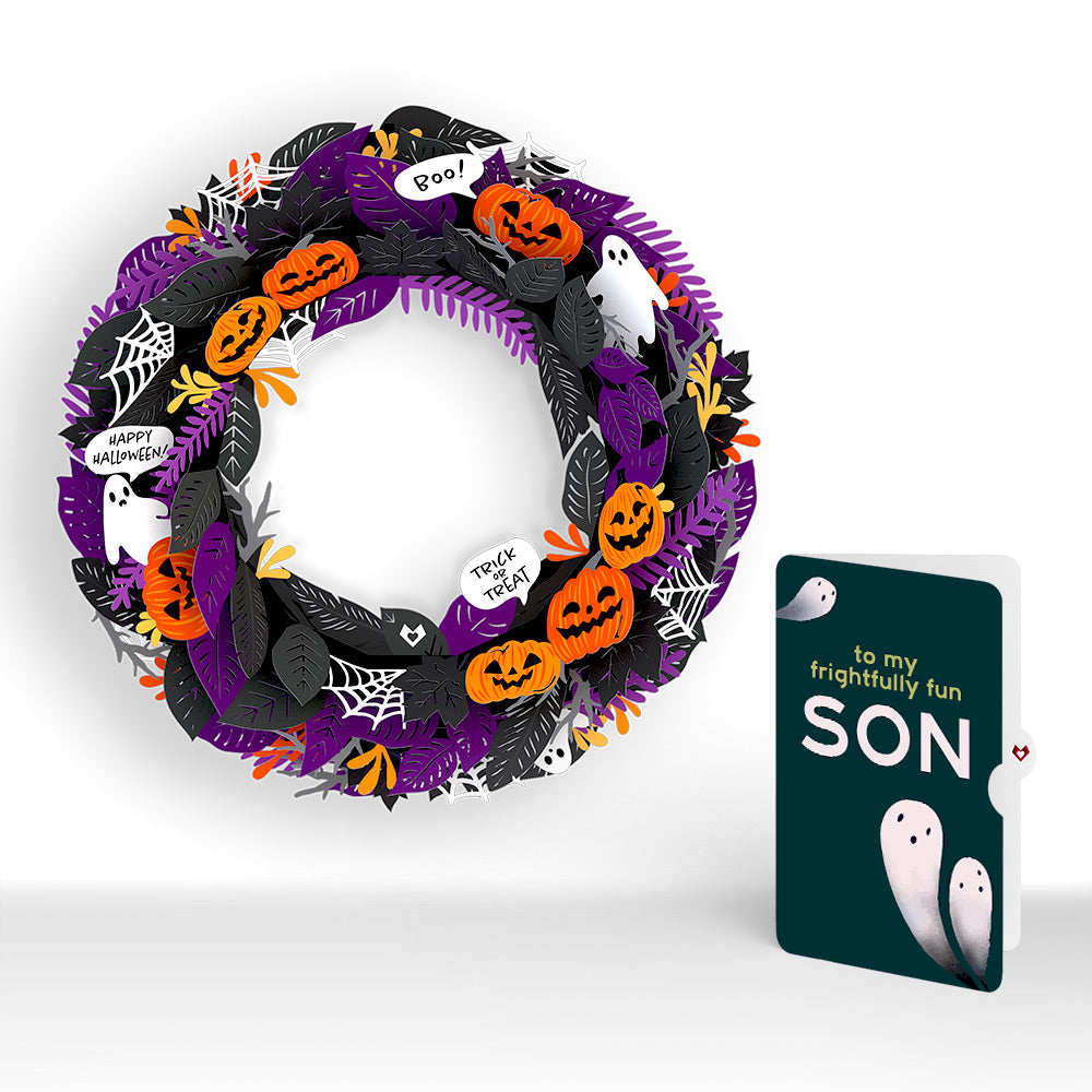 Halloween Wreath and Sentiment Set for Son