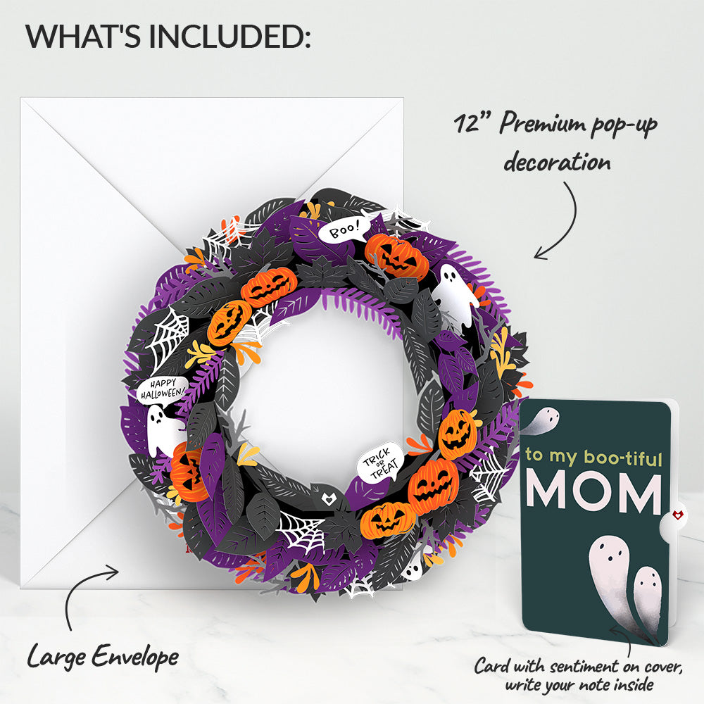Halloween Wreath and Sentiment Set for Mom