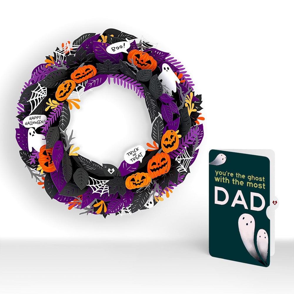 Halloween Wreath and Sentiment Set for Dad
