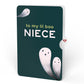 Haunted House Halloween Giant Pop-Up Gift and Sentiment Set for Niece