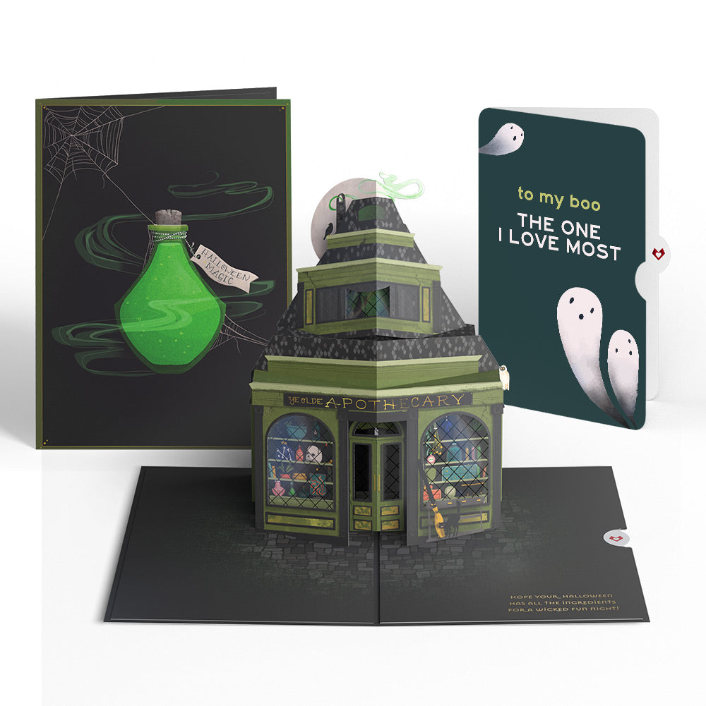 Halloween Apothecary Pop-Up Card and Sentiment Set