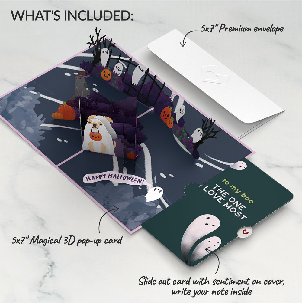 'Oohh, Spooky' Halloween Pop-Up Card and Sentiment Set