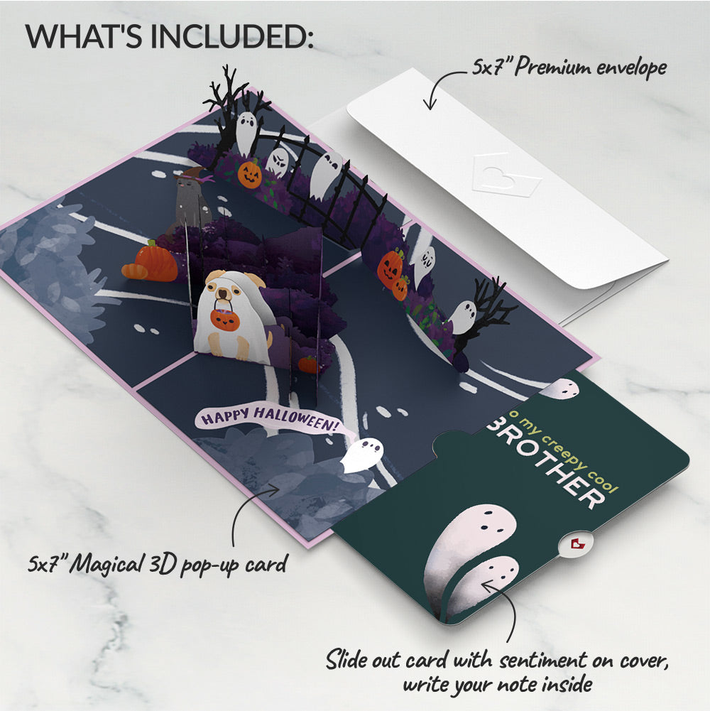 'Oohh, Spooky' Halloween Pop-Up Card and Sentiment Set for Brother
